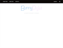 Tablet Screenshot of bunnypiglet.com